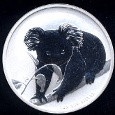 2010 Koala Australian Silver Coin