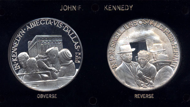 JFK and Lee Harvey Oswald Commemorative Medal