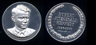 Robert Fitzgerald Kennedy Mexican Silver Medal